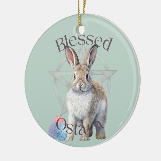 Gezegend Ostara Keramisch Ornament (Links)