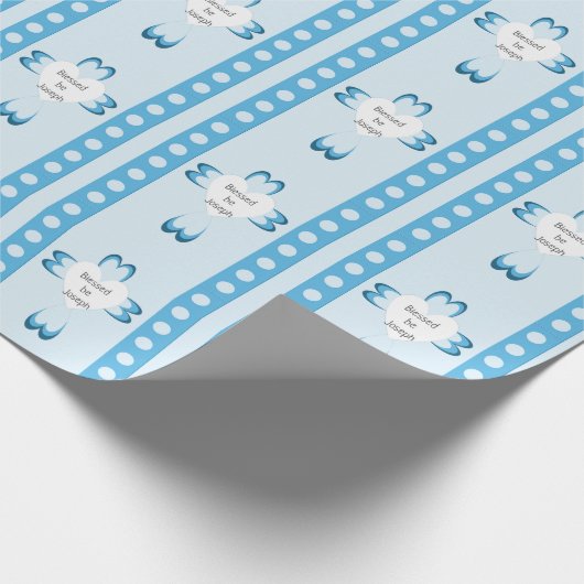 gezegend pakpapier (Hoek)