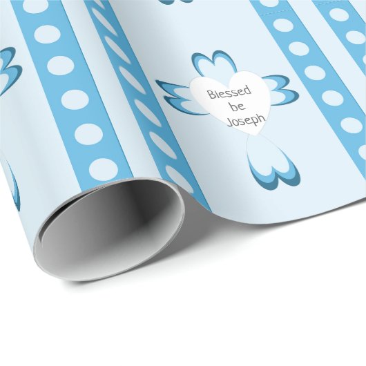 gezegend pakpapier (Rol Hoek)