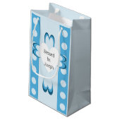 gezegend pakpapier klein cadeauzakje (Achterkant Gekanteld)