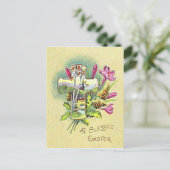 Gezegend Pasen van Sharon Feestdagenkaart (Staand voorkant)