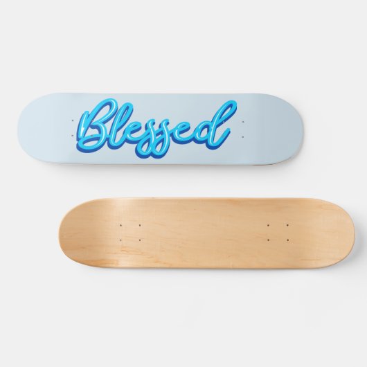 Gezegend Persoonlijk Skateboard (Horizontaal)