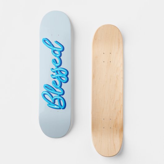 Gezegend Persoonlijk Skateboard (Voorkant)