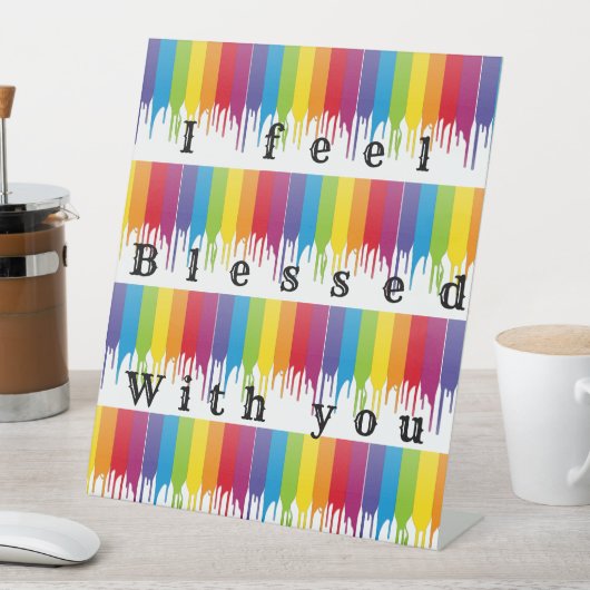 gezegend reclamebord met voetstuk (Insitu)