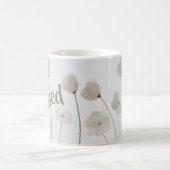 Gezegend Religieus Inspirerend Modern Floral Koffiemok (Center)