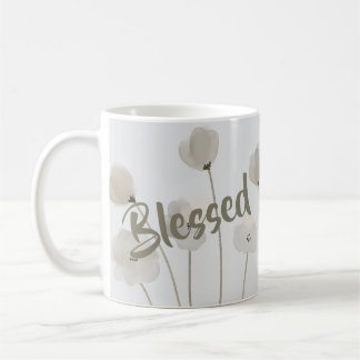 Gezegend Religieus Inspirerend Modern Floral Koffiemok