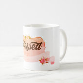 Gezegend - Rozen Koffiemok (Voorkant rechts)