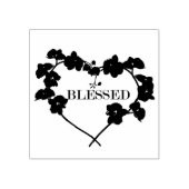 Gezegend Rubberstempel (Afrduk)