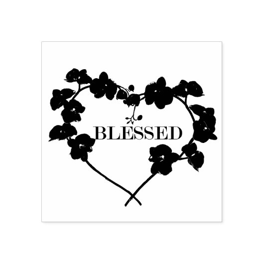 Gezegend Rubberstempel (Afrduk)