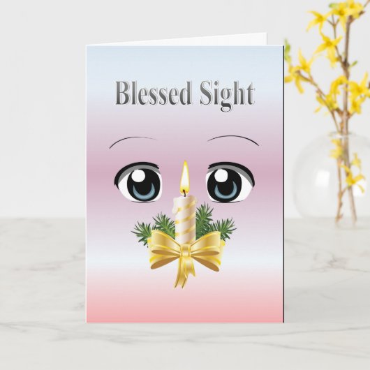 Gezegend Sight Kaart (Gele Bloem)