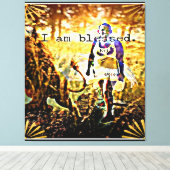 Gezegend Snoep Canvas Afdruk (Insitu (Houten vloer))