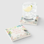 Gezegend Stenen Onderzetter (Zijkant)