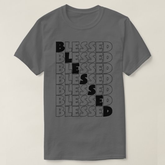 Gezegend T-shirt (Design voorkant)