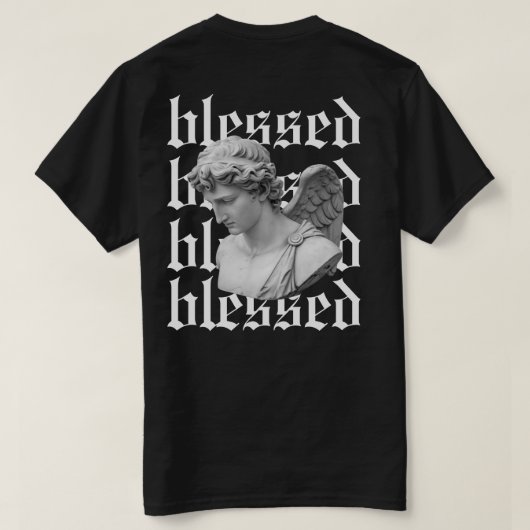 Gezegend T-shirt (Design achterkant)