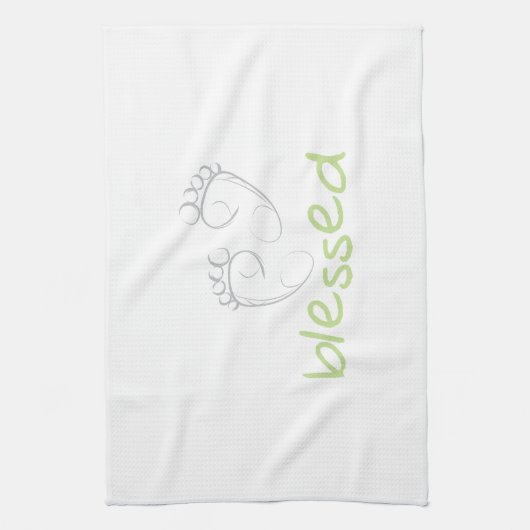 Gezegend Theedoek (Verticaal)