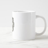 Gezegend vadersleven grote koffiekop (Rechts)