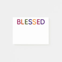 Gezegend Veelkleurig 4 x 3 Post-it® Notes