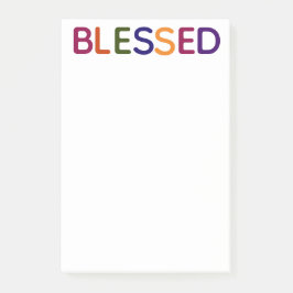 Gezegend Veelkleurig 4 x 6 Post-it® Notes