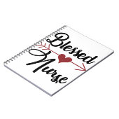 gezegend verpleegster notitieboek (Linkerzijde)