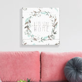 Gezegend VII | Laten we thuis blijven Canvas Afdruk (Insitu (Woonkamer))