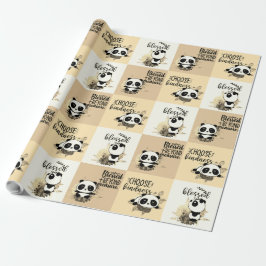 Gezegend voorbij de maat, gezegend, kies vriendeli cadeaupapier