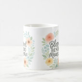 Gezegend voorbij Maatregel 15 Oz Koffie Mok (Center)