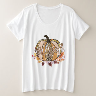 Gezegend Vrouwen Grote Maat T-shirt
