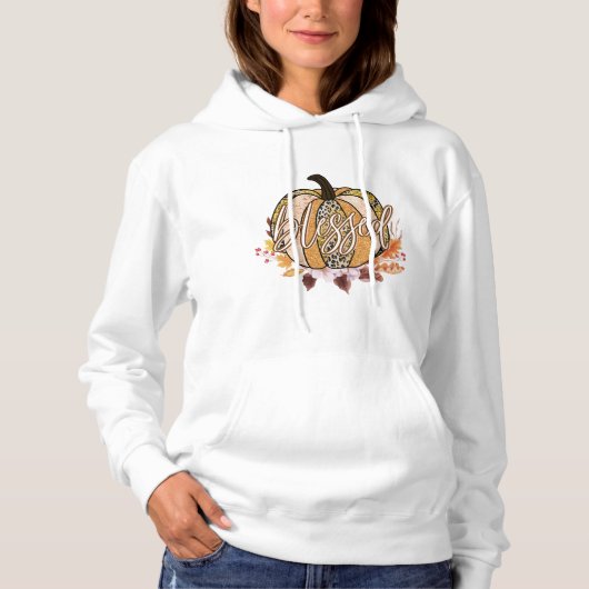 Gezegend Vrouwen Hoodie (Voorkant)