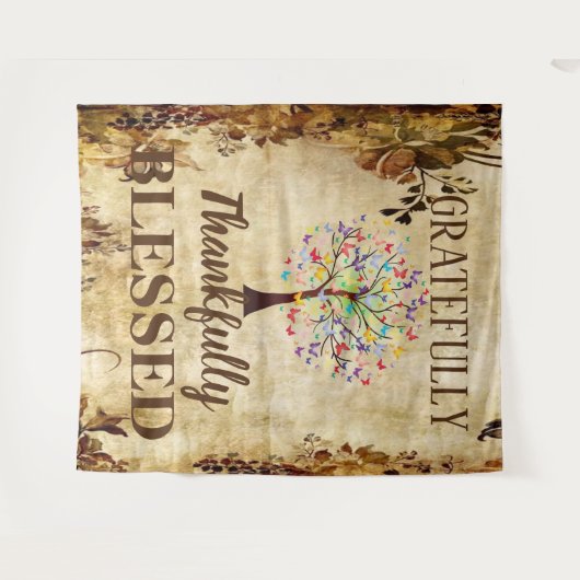 Gezegend Wandkleed (Voorkant (horizontaal))