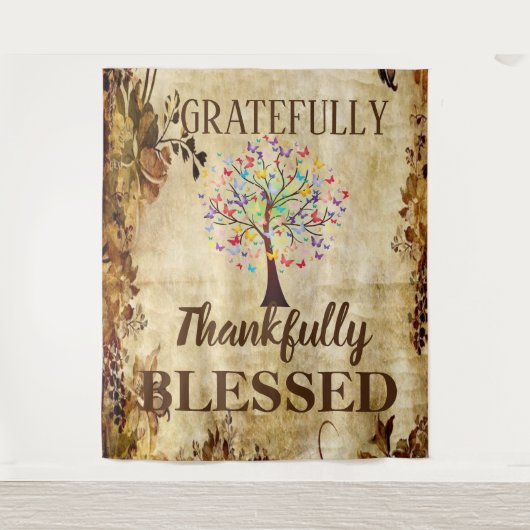 Gezegend Wandkleed (Voorkant)