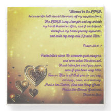 Gezegend zij de Heer Psalm 28:6-7