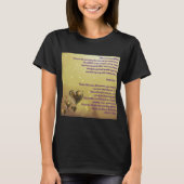 Gezegend zij de Heer Psalm 28:6-7 T-shirt (Voorkant)