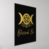 Gezegend zij drievoudige maangodin folie afdrukken (Laagn)
