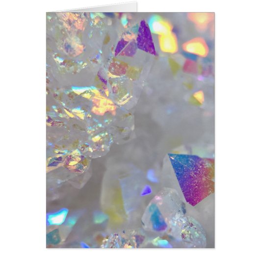 Gezegend zijn Angel Aura Quartz in fotografie (Voorkant)
