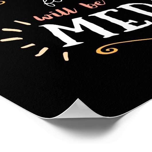 Gezegend zijn de dwangmatige kunstdrukken poster (Hoek)