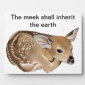 Gezegend zijn de Meek Fawn Fotoplaat (Voorkant)