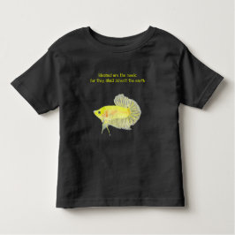 Gezegend zijn de Meek Fish Toddler T-shirt