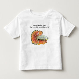 Gezegend zijn de Meek Fish Toddler T-shirt