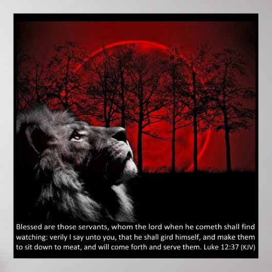 Gezegend zijn de mensen die op de lange baan wacht poster (Voorkant)