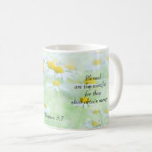 Gezegend zijn de Merciful - Matthew 5:7 Koffiemok (Voorkant rechts)