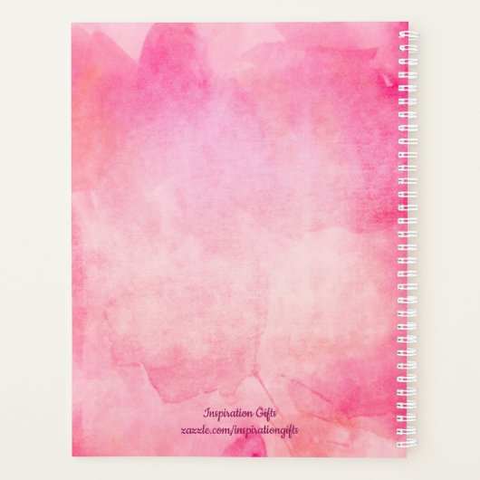 Gezegend zijn de pure harten - Matthew 5:8 Planner (Achterkant)