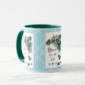 Gezegend zijn de pure hartslag mok (Voorkant links)