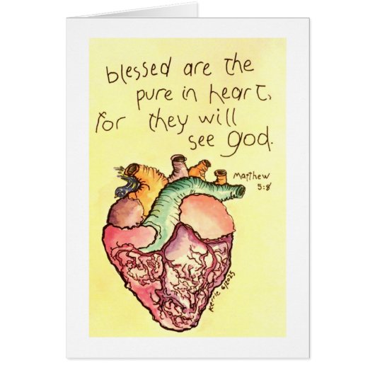 Gezegend zijn de reinen in het hart (Voorkant)