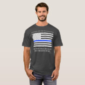 Gezegend zijn de shirten van de vredeshandhavers t-shirt (Voorkant volledig)