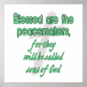 Gezegend zijn de voetgangers poster (Voorkant)
