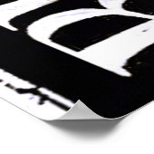 Gezegend zijn de Vreemde Mensen Poster (Hoek)