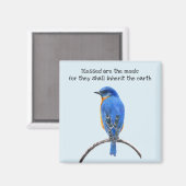 Gezegend zijn de weke blesvogel magneet (Voorkant / Achterkant)