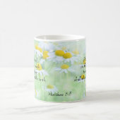 Gezegend zijn de zachtmoedigen (Mattheüs 5:5) Koffiemok (Center)