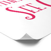 Gezegend zijn de Zuiver in het Poster van het Hart (Hoek)