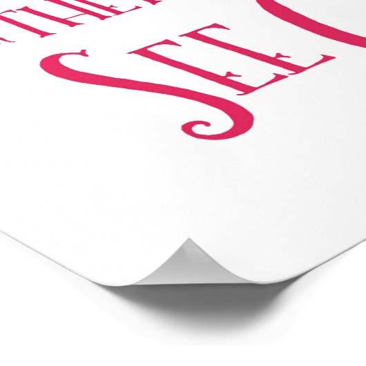 Gezegend zijn de Zuiver in het Poster van het Hart (Hoek)